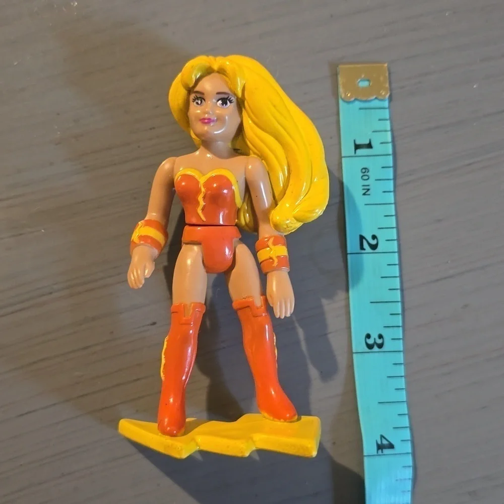 NICKELODEON Vintage Thunder Girl Burger King Toy Figurine